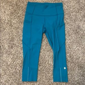 Lululemon Fast & Fred Crop 19”